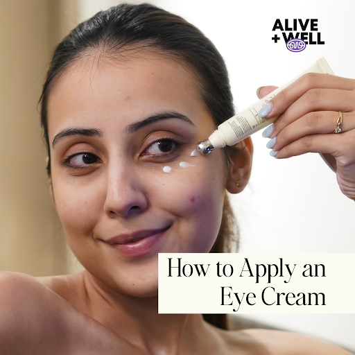 How to Apply Eye Cream