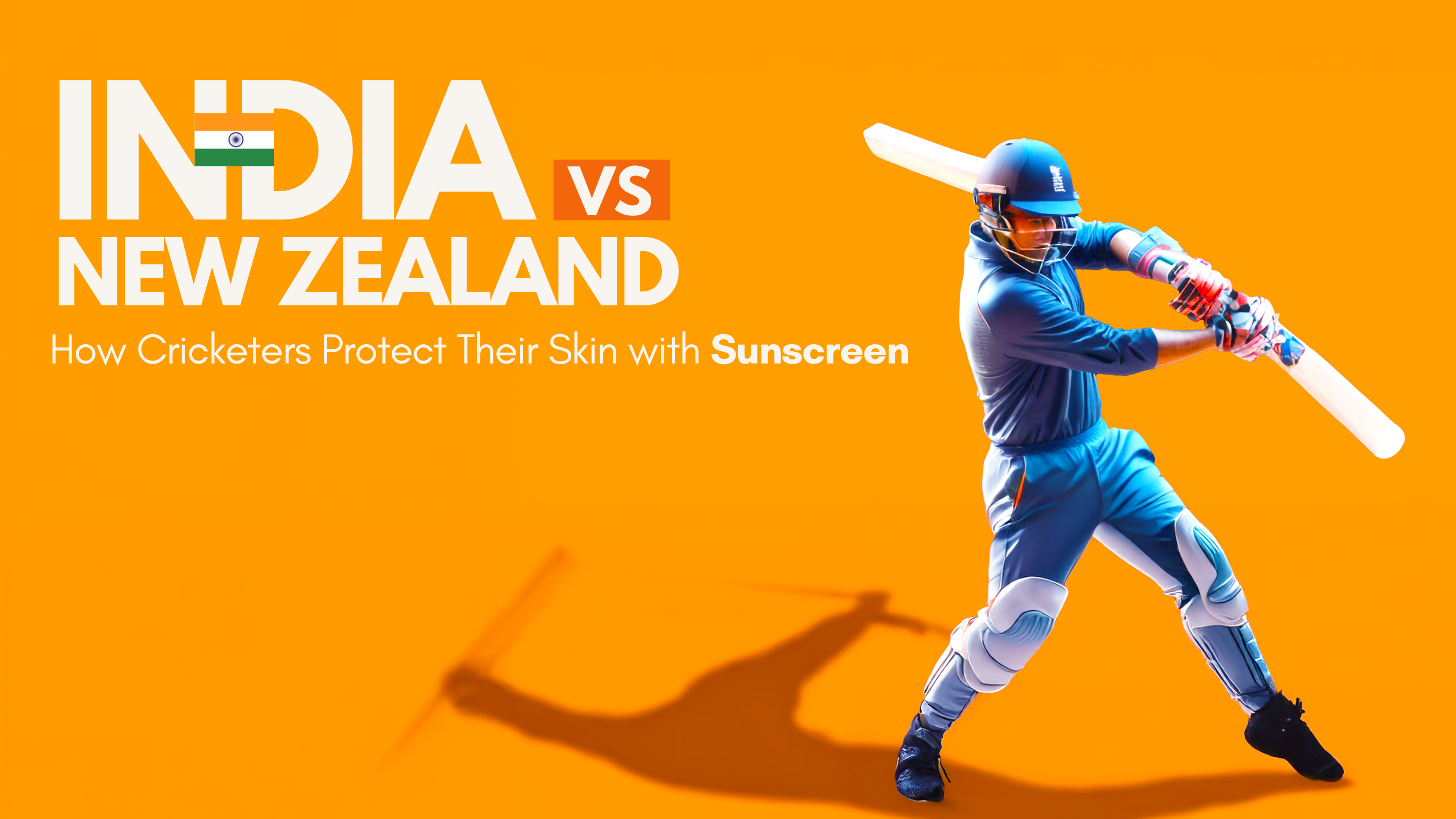 India vs New Zealand Cricket Match: How Cricketers Protect Their Skin with Sunscreen